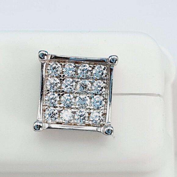 - "925 Sterling Silver Cubic Zirconia Earrings, U19254841 - Picture 4 of 11